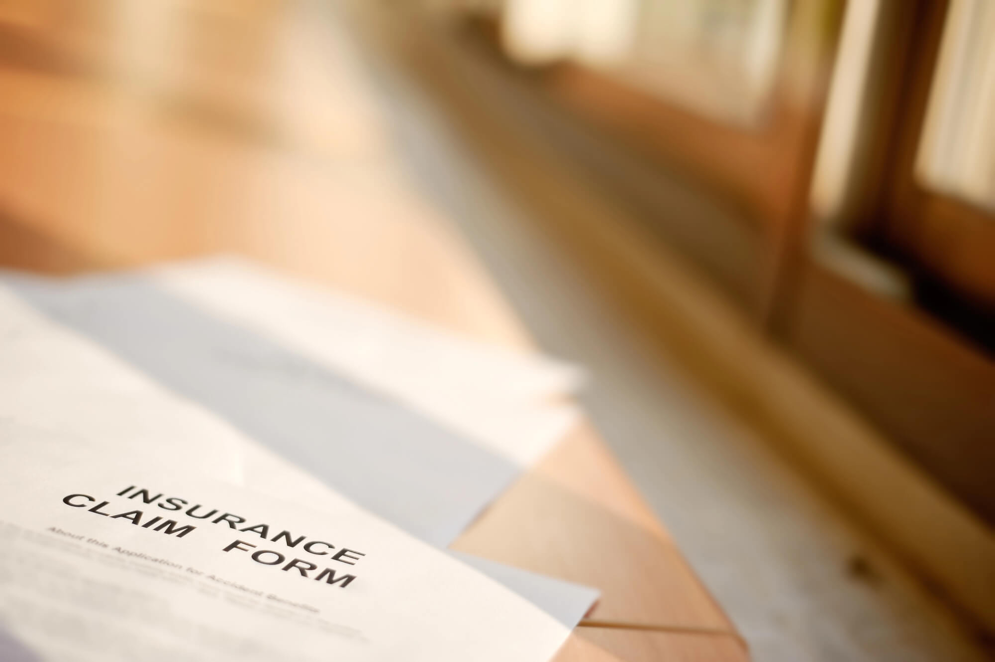 Insurance claim form