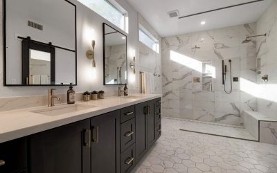Doorless shower ideas